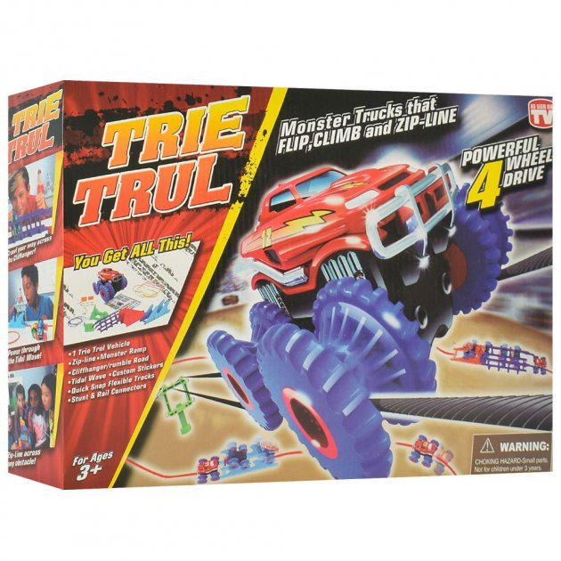 Мотузковий трек Trix Trux з 1 машинкою та трасою BB881 (В)