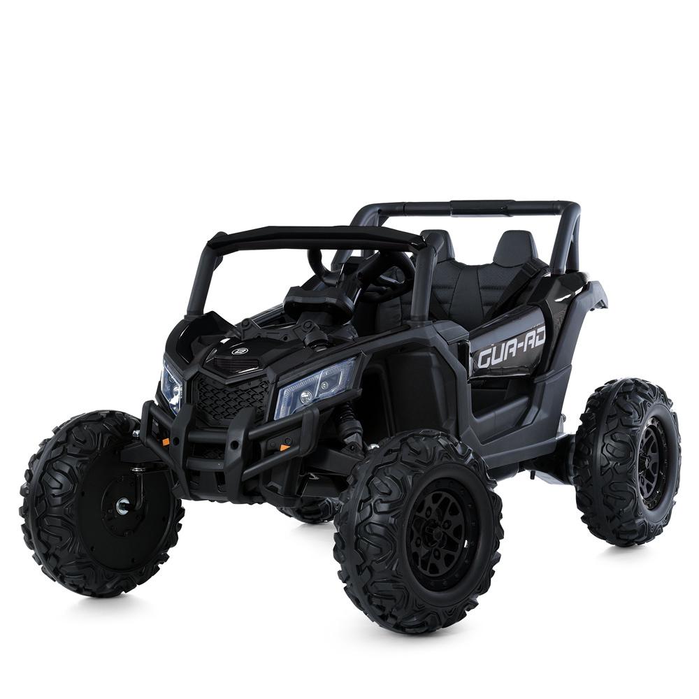 Дитячий електромобіль Bambi Jeep M 6070EBLR 24V Чорний
