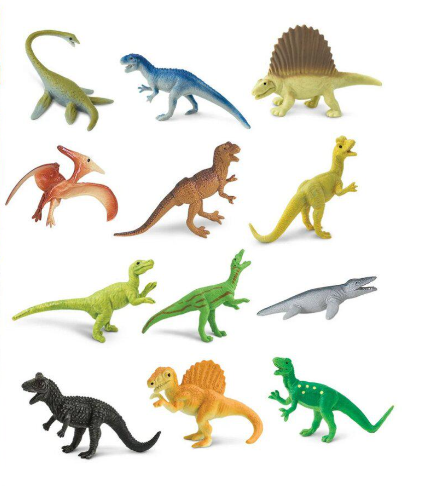 Набор фигурок Safari Ltd Динозавры хищные в тубусе (23339263)