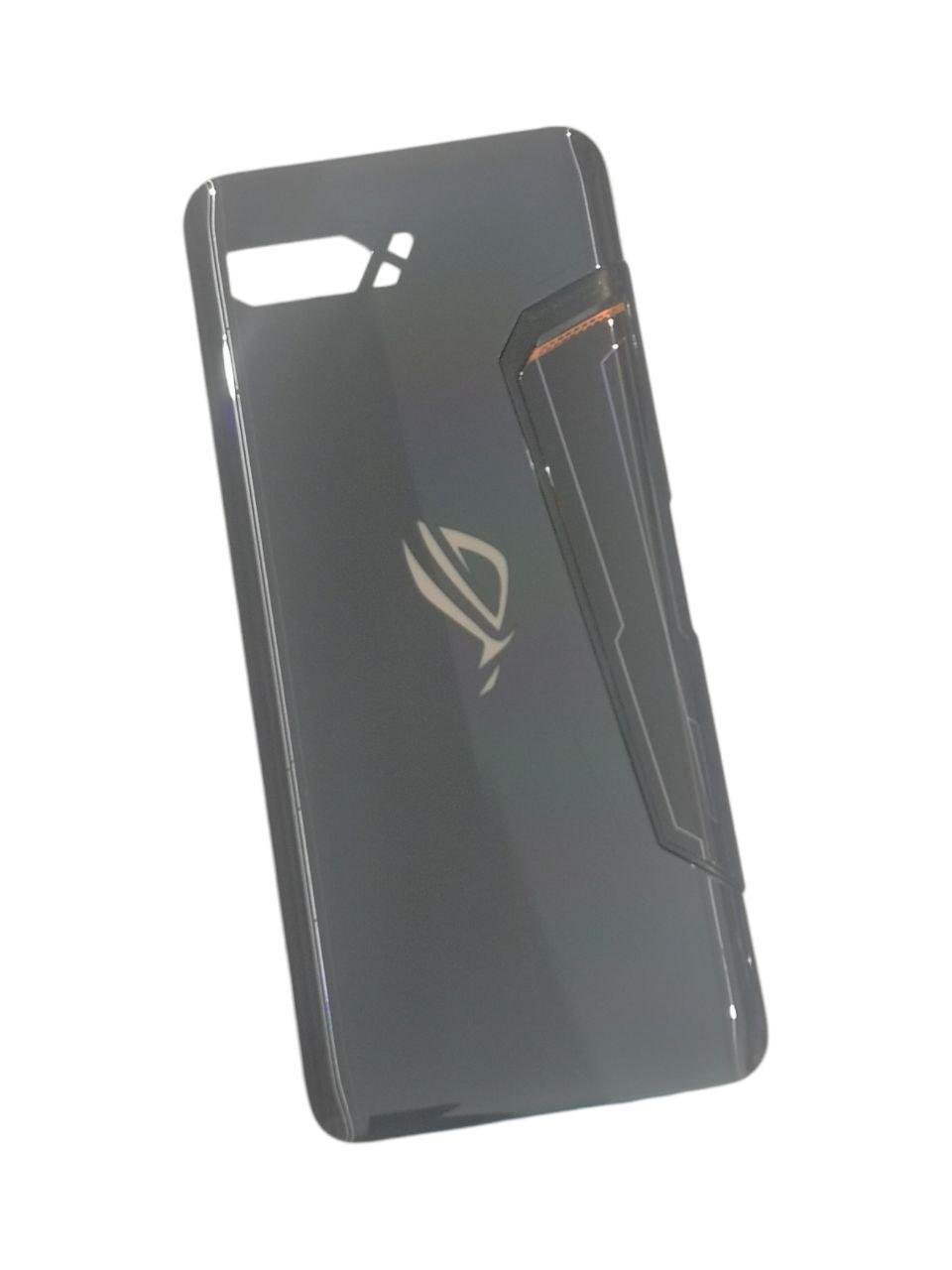 Крышка задняя стеклянная для Asus ROG Phone 2 ZS660KL без стекла камеры Black (23315575)