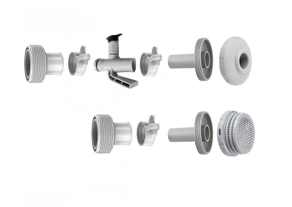 Набір для підключення фільтр-насоса Intex до басейну зі штуцерами (25023)