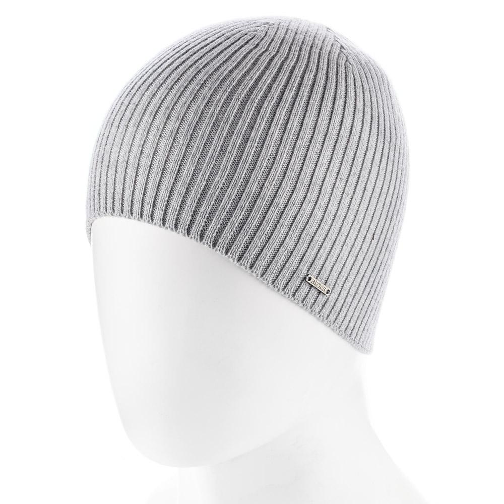 Шапка мужская одинарная Atrics MH02 без отворота в рубчик Пепельный - фото 1 Шапка мужская одинарная Atrics MH02 без отворота в рубчик Пепельный - фото 1