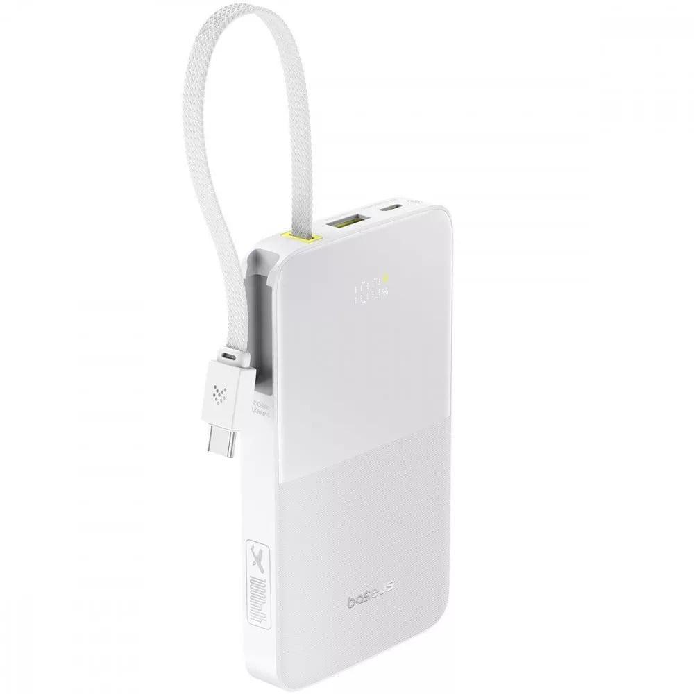 Повербанк BASEUS EnerFill Bipow2 Pro 22,5W 10000 mAh Белый (E0027601)