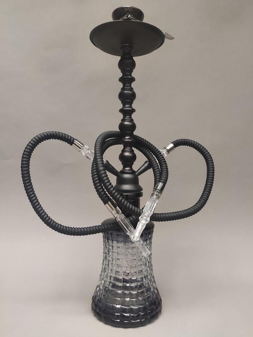 Кальян Hookah Berna на 2 персоны 55 см Black (K_O156-2Black) - фото 1