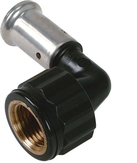 Прес-муфта поворотна HENCO з внутрішнім різьбленням пластмаса 16х1/2" (6PK-1604BP) - фото 1 Прес-муфта поворотна HENCO з внутрішнім різьбленням пластмаса 16х1/2" (6PK-1604BP) - фото 1