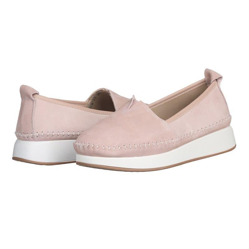 Лоферы женские KadisAilun C672-28 замшевые р. 37 Розовый (90103)