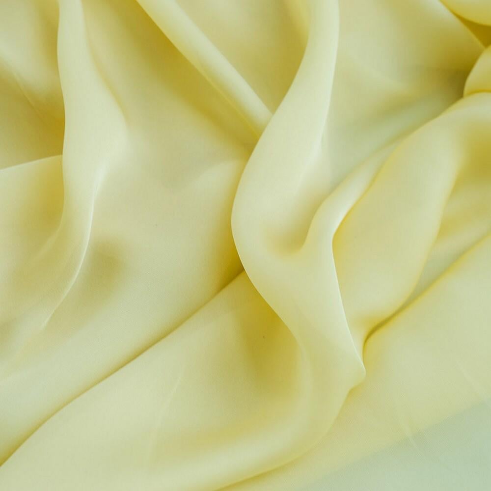 Ткань шифон-шелк Armani Шампань (14330)