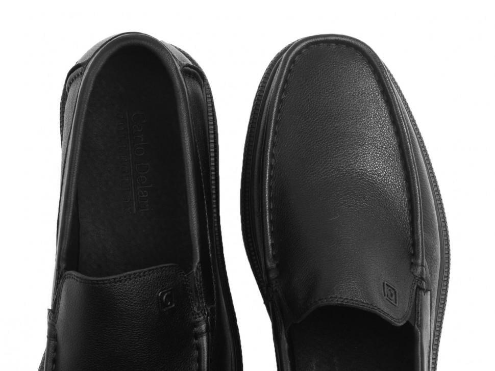 Мокасины Carlo Delari 7253001 р. 40 Черный (23361) - фото 4