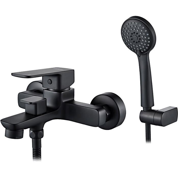 Смеситель для ванны Lamber 32808В Черный матовый (32808В)