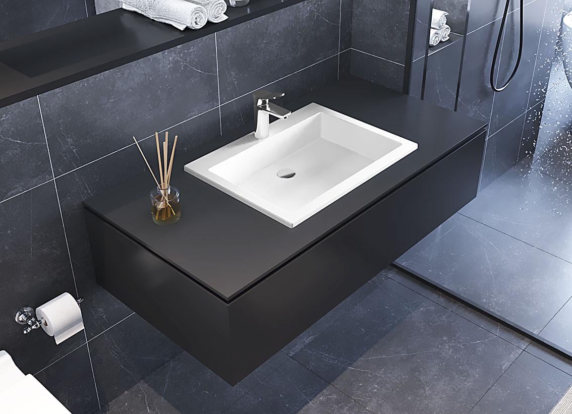 Умивальник накладний Luxor Revolt Low 60 (33555634)