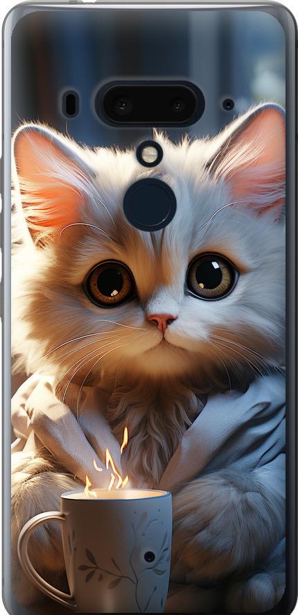 Чехол на HTC U12 Plus White cat (5646u-1712-42517)