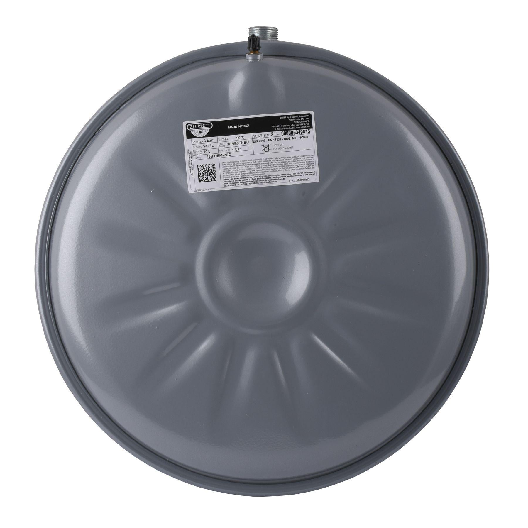 Бак Zilmet oem-pro для монтажа в котлы плоский 531 10 л 3 bar рифленый 13B6001018 (000001519) Бак Zilmet oem-pro для монтажа в котлы плоский 531 10 л 3 bar рифленый 13B6001018 (000001519)