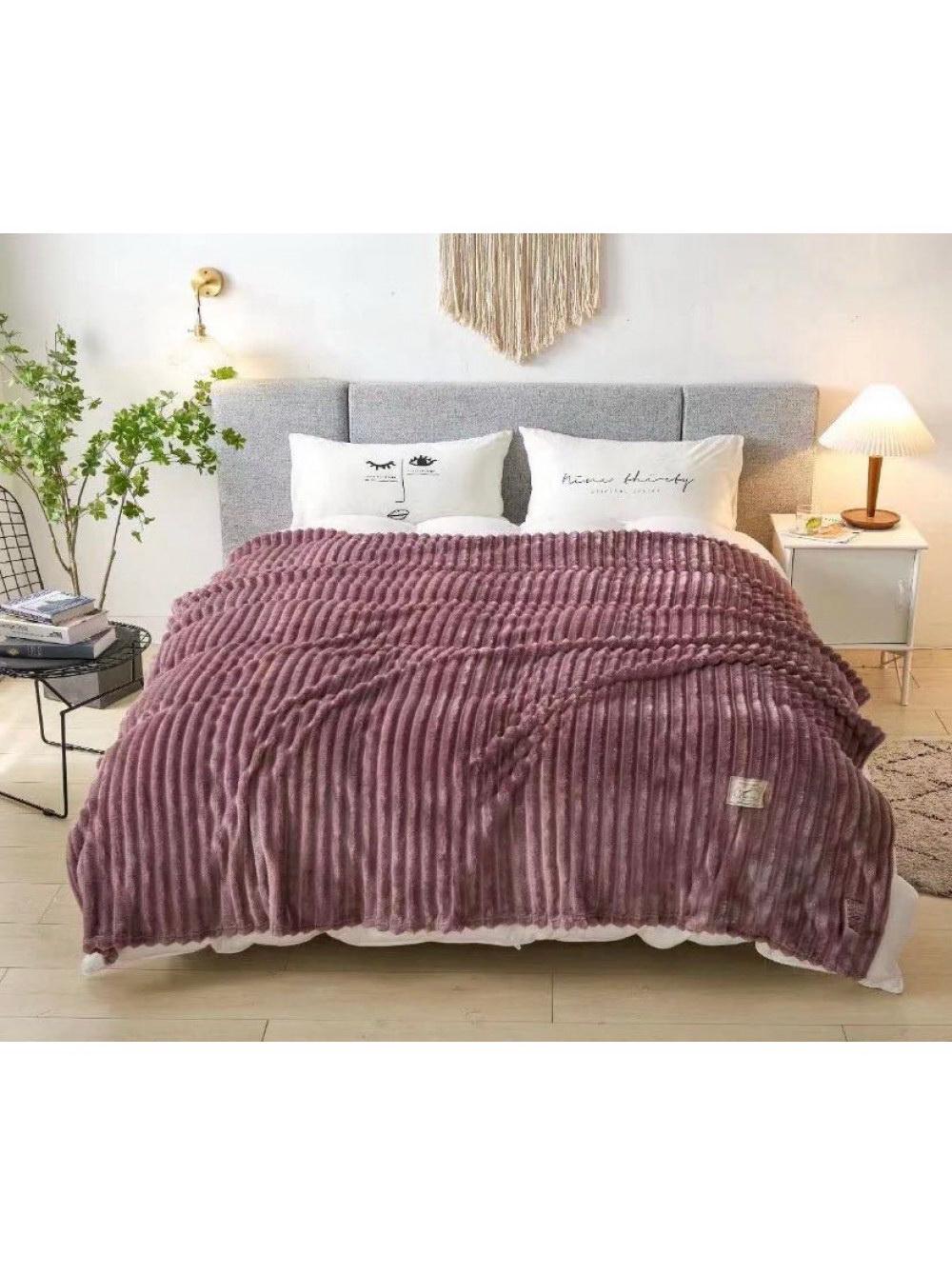 Плед Полоска Vital-Textile евро 200х230 см (PPe-8)