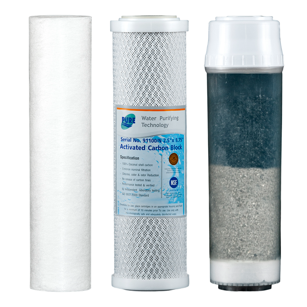 Комплект картриджів Роса 620 Thai для потрійних фільтрів тріо з кварцом - фото 2 Комплект картриджів Роса 620 Thai для потрійних фільтрів тріо з кварцом - фото 2