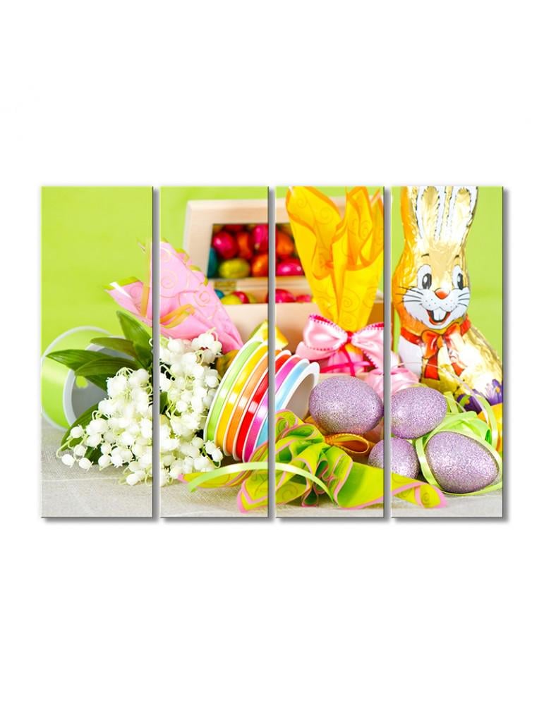 Картина модульная Праздничные наборы 4 модуля 60x90 см