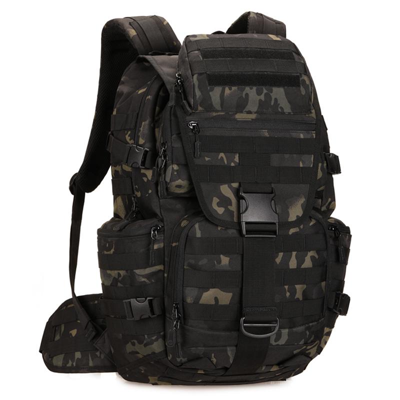 Рюкзак Protector Plus S459 50 л з системою Molle Black Camouflage