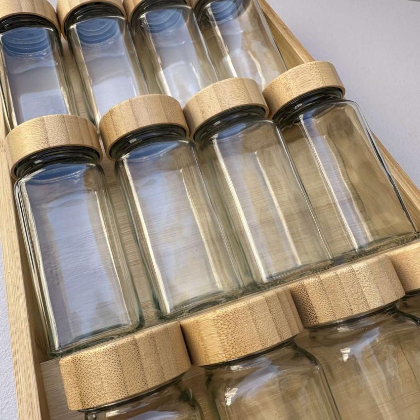 Набір ємностей для спецій A-PLUS 1725 на бамбуковій підставці 12 шт. (2601594910) - фото 5 Набір ємностей для спецій A-PLUS 1725 на бамбуковій підставці 12 шт. (2601594910) - фото 5