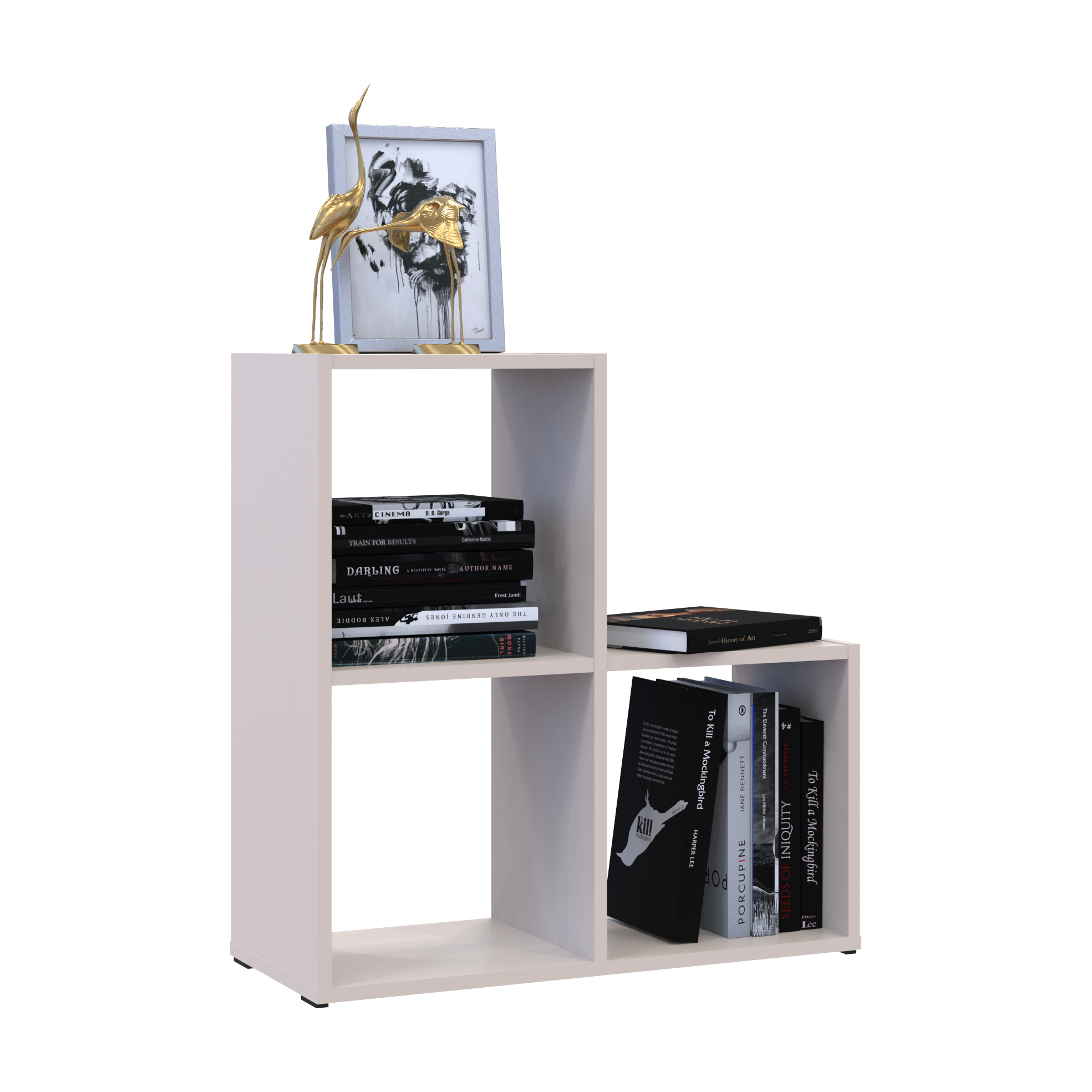 Стеллаж Doros Степ 2х2 открытый 69х28,8х71,4 см Кашемир (41516158) Стеллаж Doros Степ 2х2 открытый 69х28,8х71,4 см Кашемир (41516158)