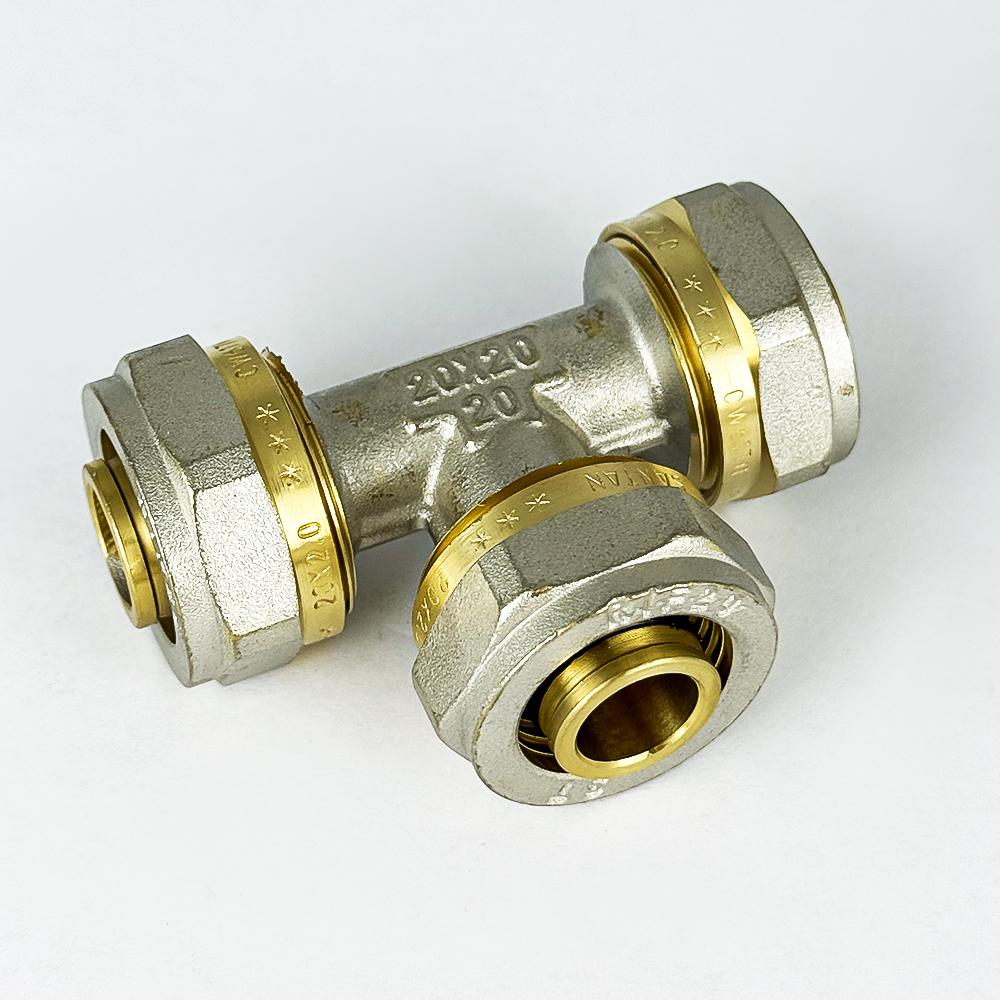 Трійник прохідний SANTAN з проточкою 20х20х20 (25622692) - фото 3 Трійник прохідний SANTAN з проточкою 20х20х20 (25622692) - фото 3