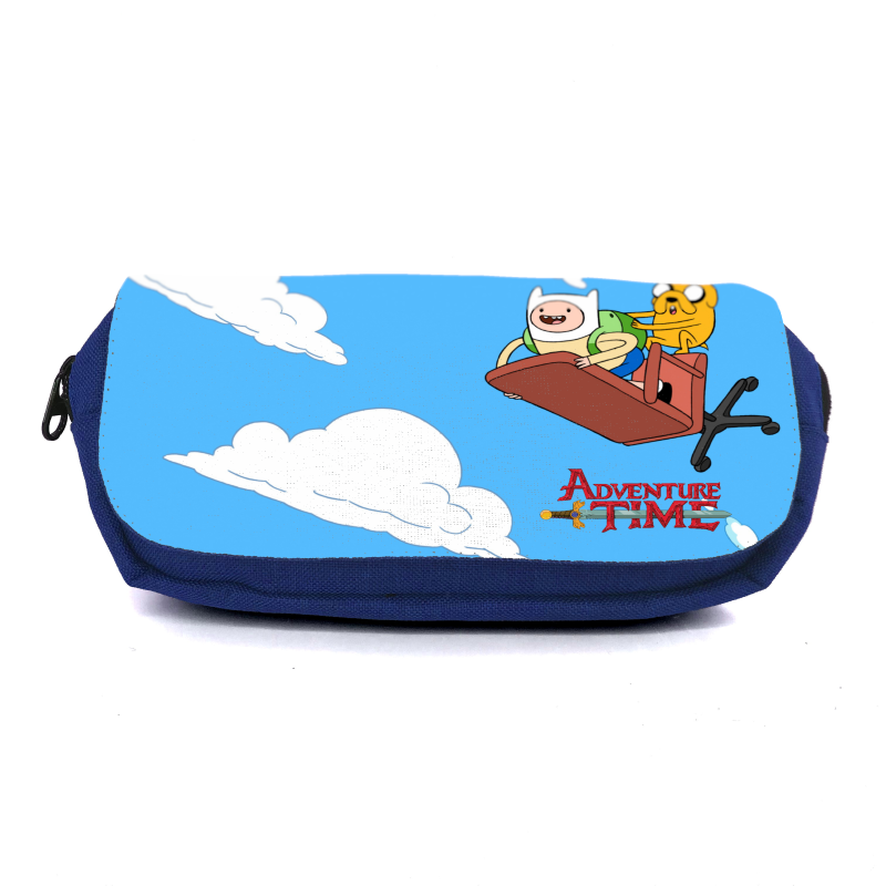 Пенал школьный Adventure time-001-2 Синий (1404954181)