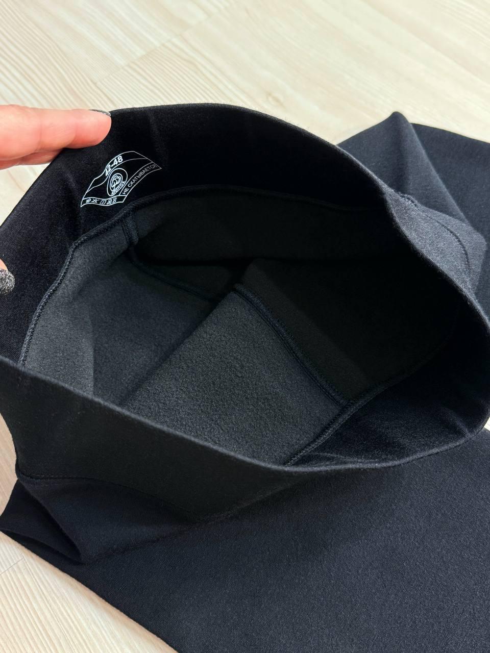 Лосины женские Kataya 6828 утепленные на флисе хлопковые р. 42-48 Черный (5872) - фото 2 Лосины женские Kataya 6828 утепленные на флисе хлопковые р. 42-48 Черный (5872) - фото 2