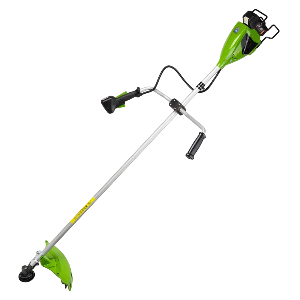 Коса-триммер ручная аккумуляторная цельная Procraft ATA40B с ремнем/автоматической катушкой и диском/с 1 аккумулятором и зарядным устройством