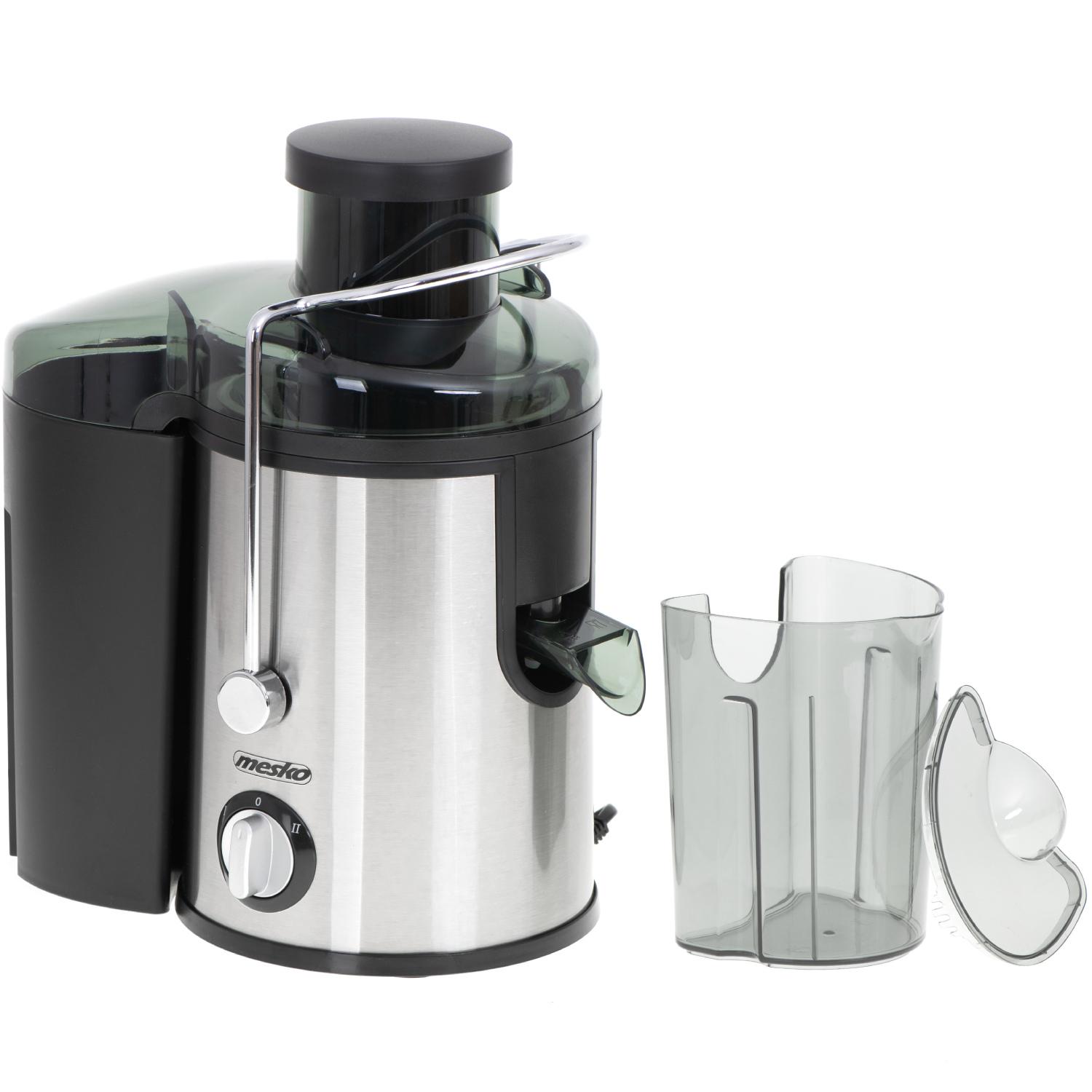 Соковыжималка Mesko MS 4126 600W контейнер для сока 450 мл с контейнером для мякоти 1500 мл Black (MS4126B) - фото 2