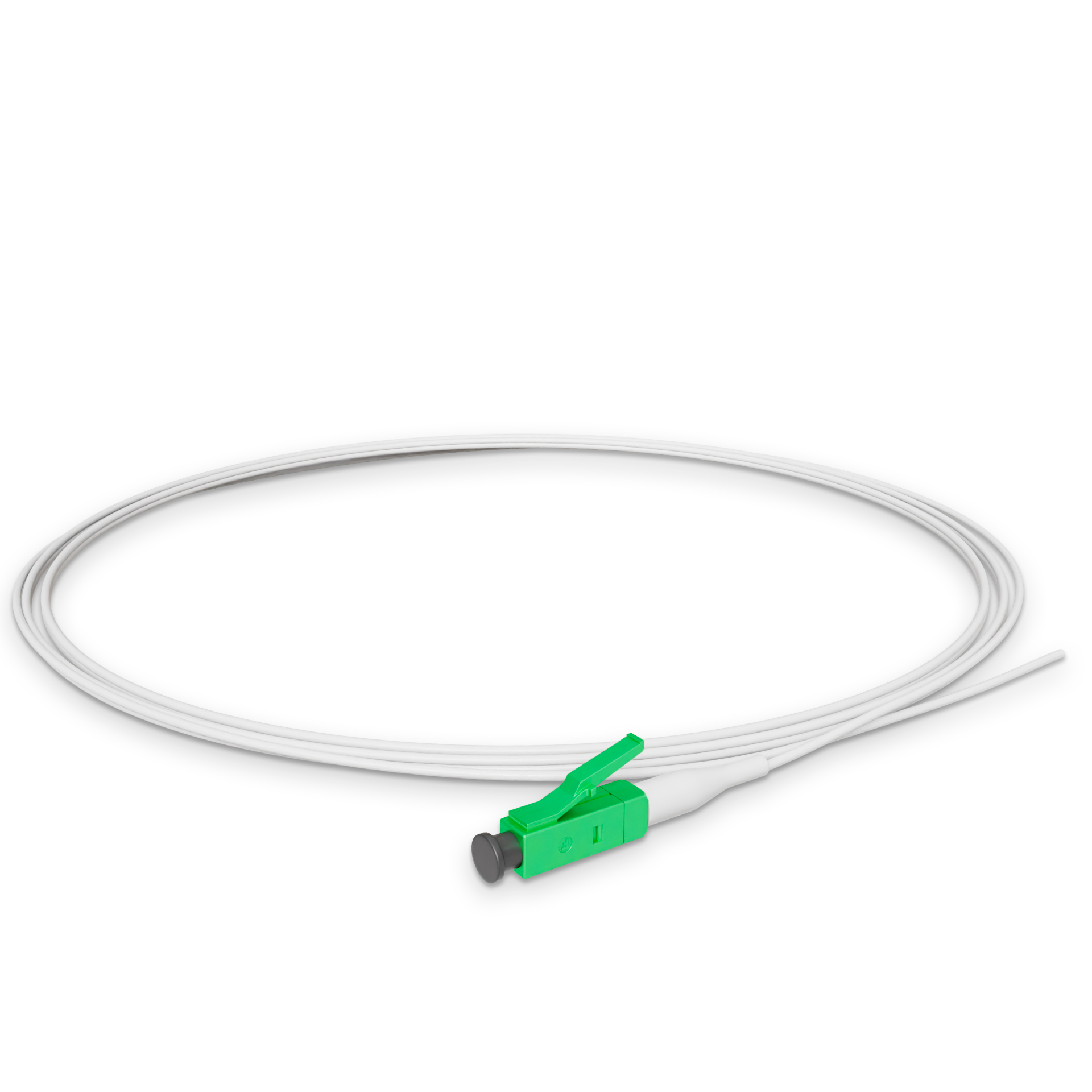 Пигтейл оптический Simplex LC/APC LSZH Singlemode G.652.D (SM) 0,9 мм 1,5 м Белый (11608) - фото 2 Пигтейл оптический Simplex LC/APC LSZH Singlemode G.652.D (SM) 0,9 мм 1,5 м Белый (11608) - фото 2