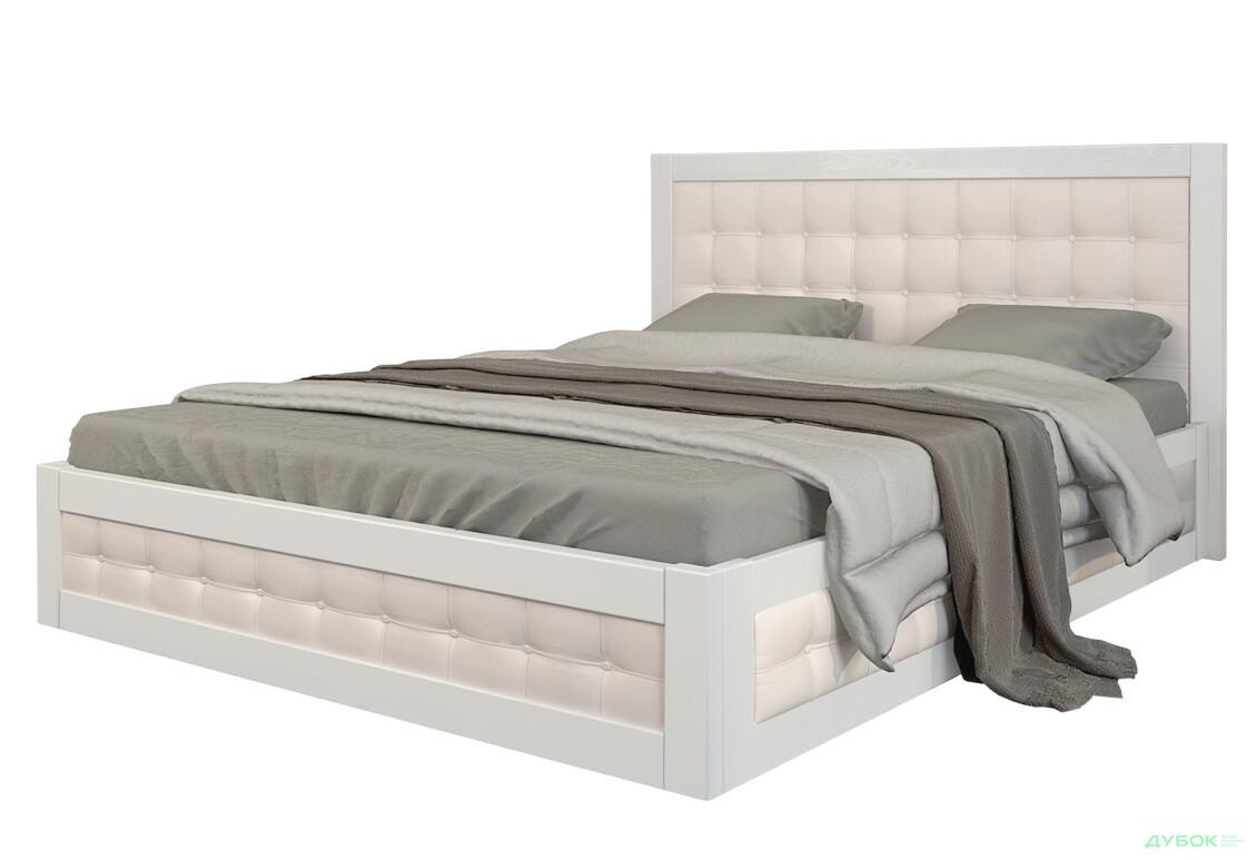 Кровать деревянная Arbor Рената М 160х200 см с подъемным механизмом White