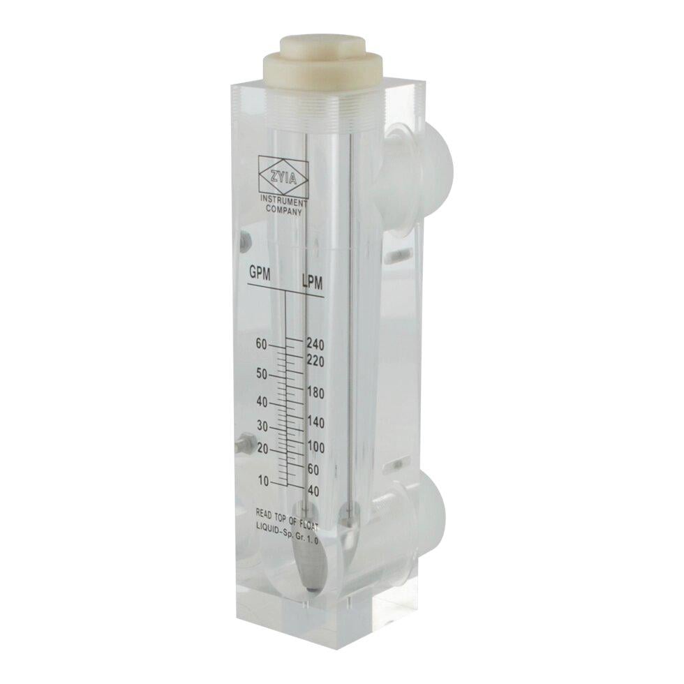 Ротаметр панельного типа Raifil FM 10-60 GPM 1" 1/2" LPM 440-240 л/мин (66778802257)