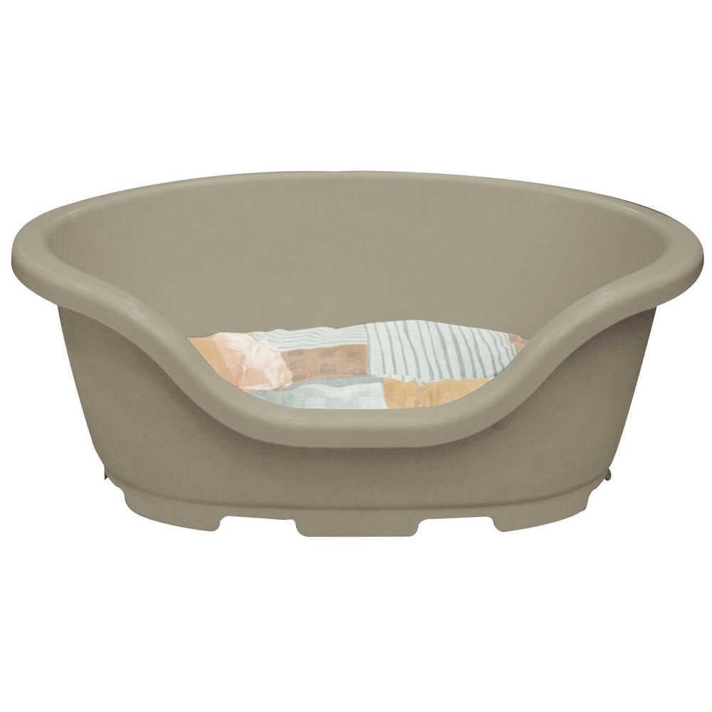 Лежанка пластиковая для собак Croci MORFEO 57x40x24 см Бежевый