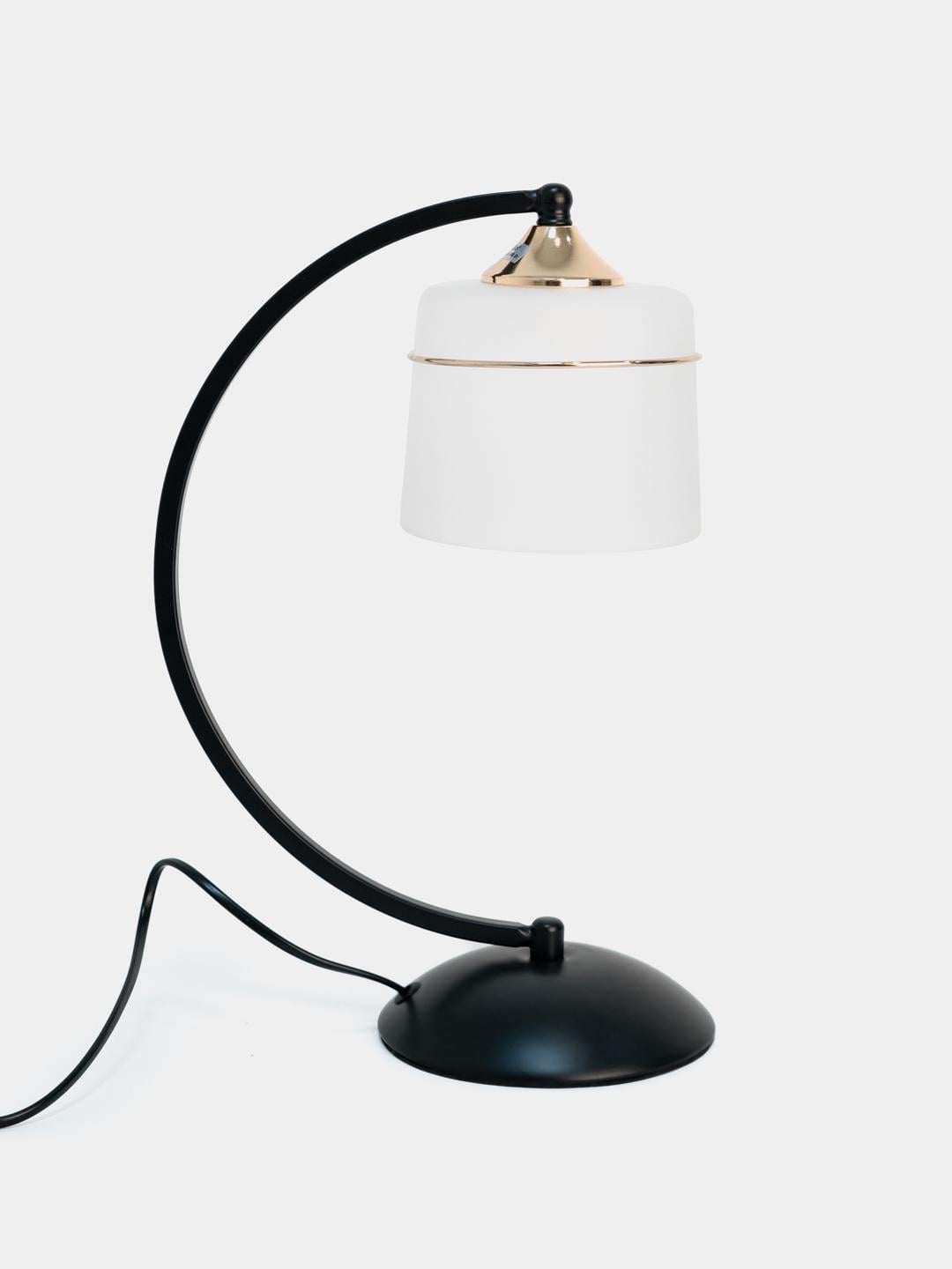 Лампа настольная LK-730T/1 E27 BK+FG (25-430)