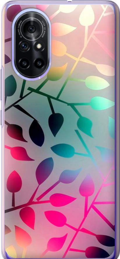 Чехол на Huawei Nova 8 Листья (2235u-2245-42517)