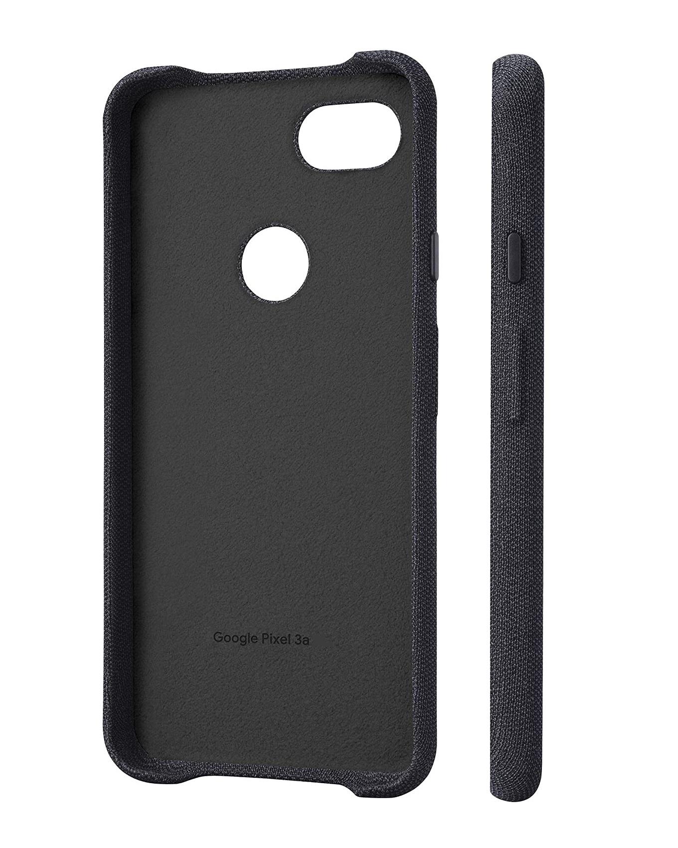 Протиударний чохол Official Fabric Case GA00790 для Google Pixel 3a (5.6") Carbon Black - фото 2