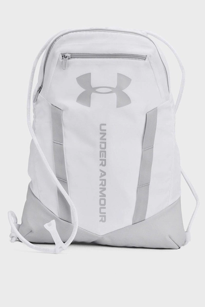 Рюкзак Under Armour Undeniable Sackpack 20 л 6x53,5x39 см Белый (1369220-100)