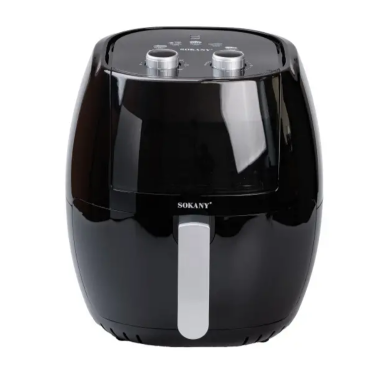 Аэрогриль Sokany SK-8013 с терморегулятором 8 л Черный (SK8013)
