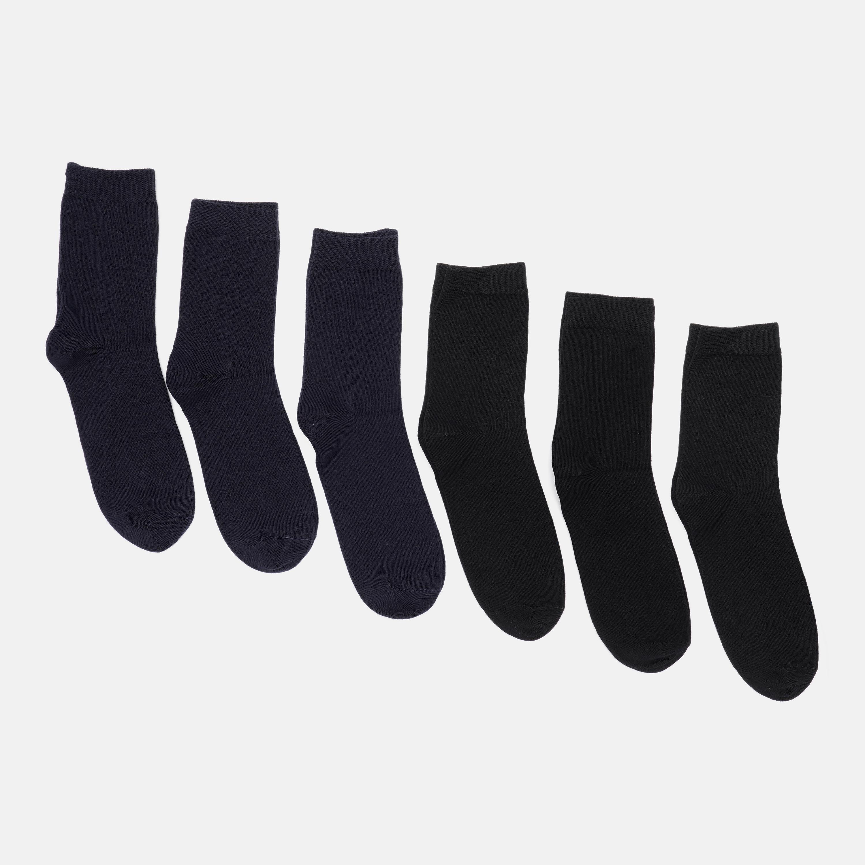 Носки C&A р. 35-38 6 пар Черный/Темно-синий (29096654744)