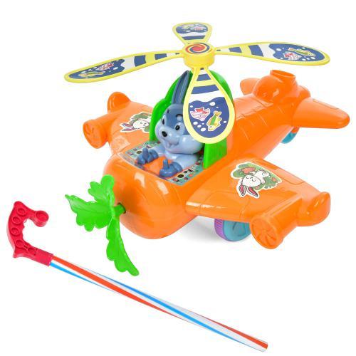 Каталка на палке HOME 391 Самолет 40 см Каталка на палке HOME 391 Самолет 40 см