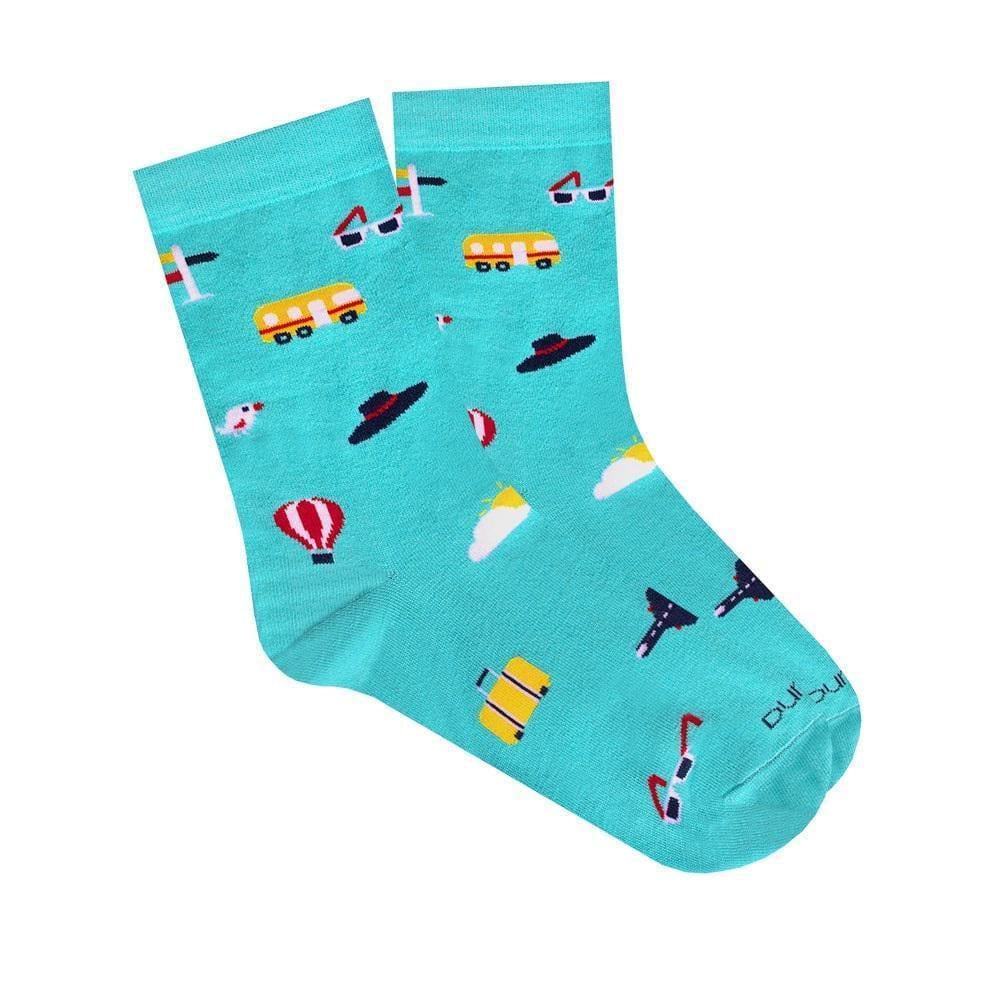 Носки женские демисезонные Дюна 5637 р. 21-23 Морская волна