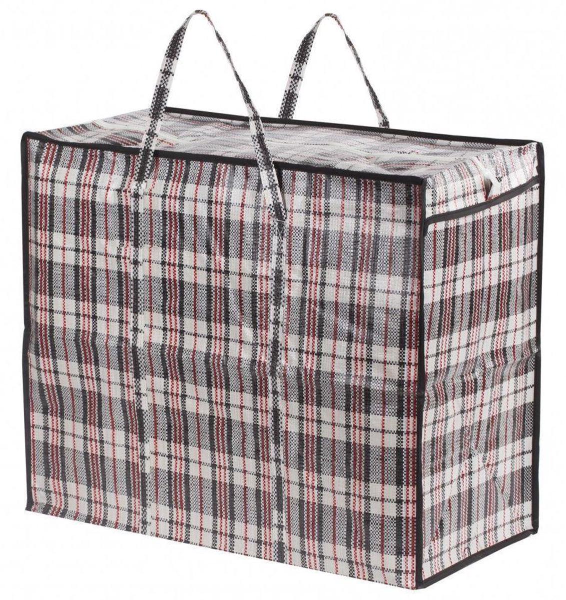 Сумка хозяйственная Клетка №3 44х50 см Черный (S010713) Сумка хозяйственная Клетка №3 44х50 см Черный (S010713)