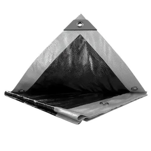 Тент MasterTool для накрытия 200 г/м2 2х3 м Серо-черный (3289065)