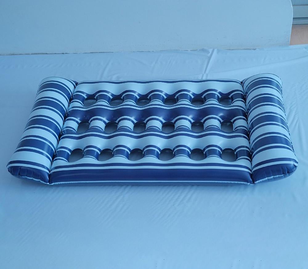 Матрас для плавания надувной 72x130 см Синий - фото 10 Матрас для плавания надувной 72x130 см Синий - фото 10