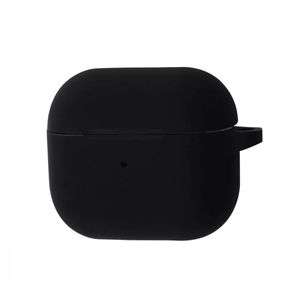 Чехол для наушников Silicone Case for AirPods 3 Black (589810)