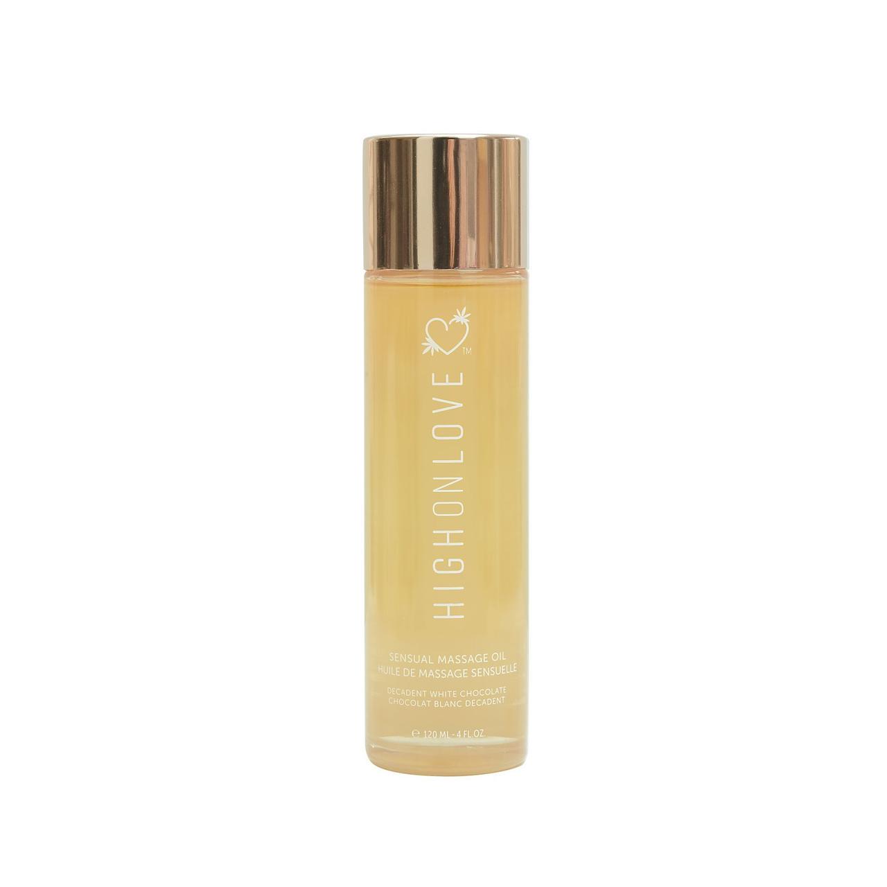 Масло массажное HighOnLove Massage Oil Decadent White Chocolate 120 мл (SO3056)