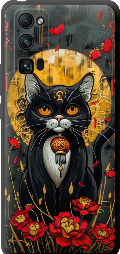 Чехол на Huawei Honor 30 Pro China Cat (6134b-1920-42517) Чехол на Huawei Honor 30 Pro China Cat (6134b-1920-42517)