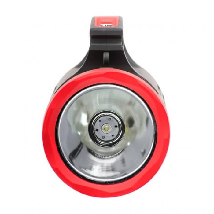 Ліхтар ручний акумуляторний INTERTOOL LB-0105 1 LED 5 W 22 SMD 5500 mAh з виносною сонячною панеллю (49239) - фото 4