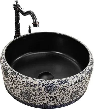 Умывальник Rea Florisa Black matowa (28793577)