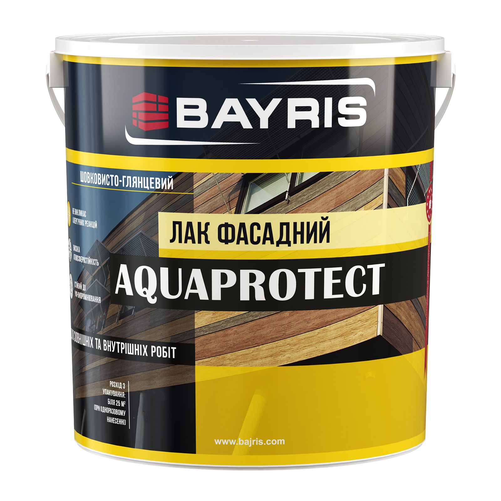Лак фасадный Bayris AQUAPROTECT 5 л (27809399)