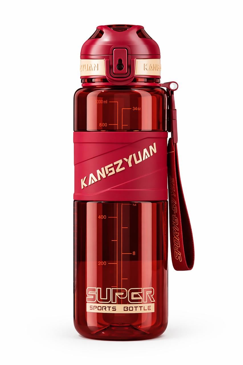 Бутылка из тритана KANGZYUAN для спорта 700 мл Красный (2423345631) Бутылка из тритана KANGZYUAN для спорта 700 мл Красный (2423345631)