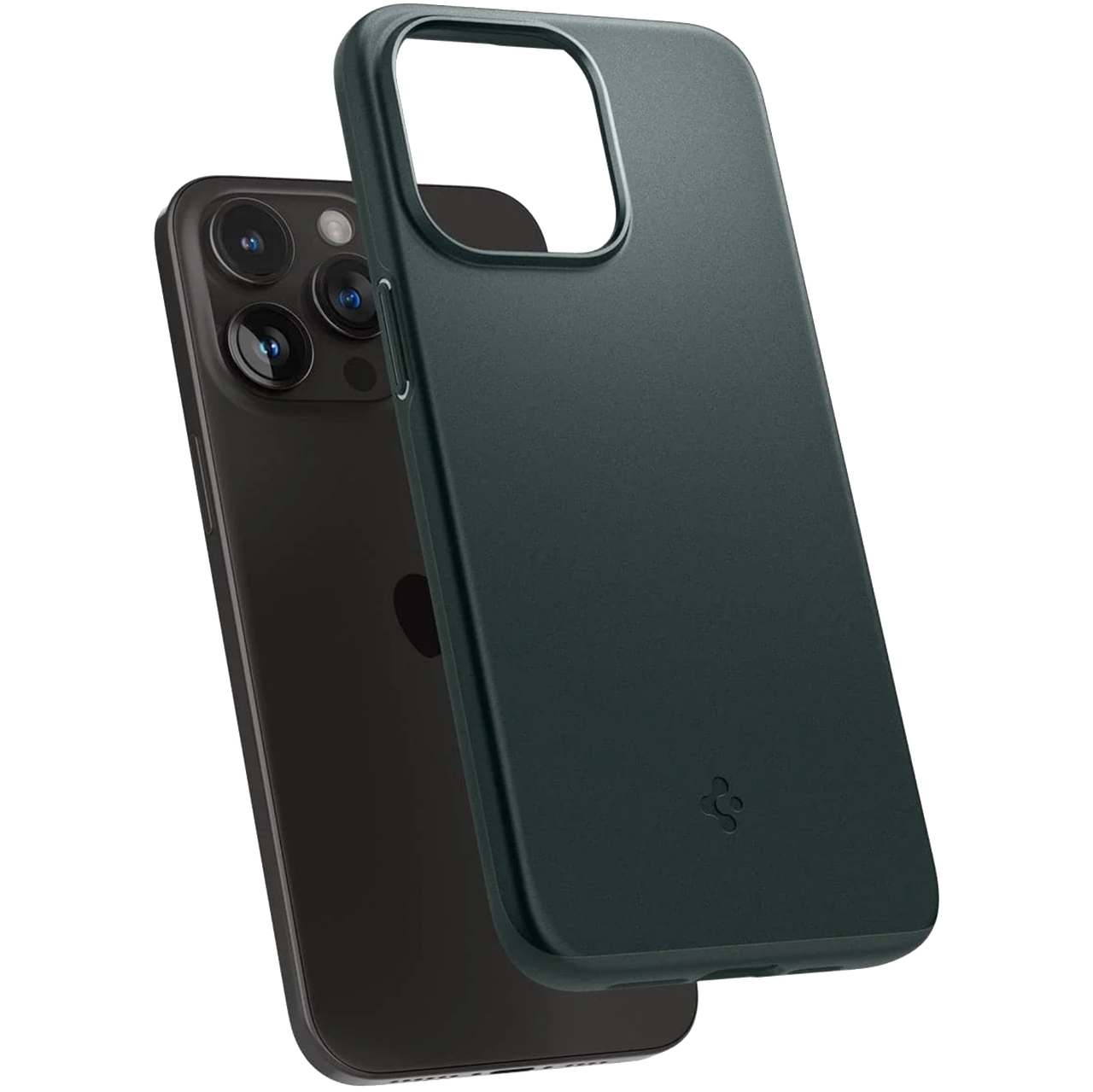 Чохол накладка Spigen Thin Fit Case for iPhone 15 Pro Max, Green (ACS06548) - фото 8